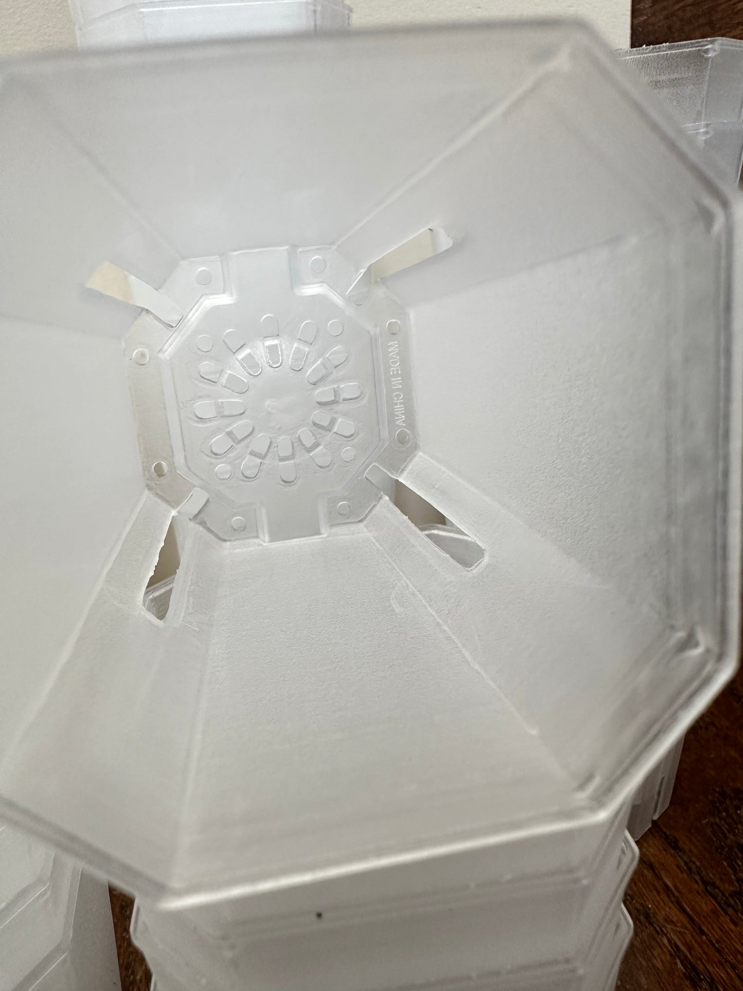 Transparent Pot 2”x 2.3” Tall