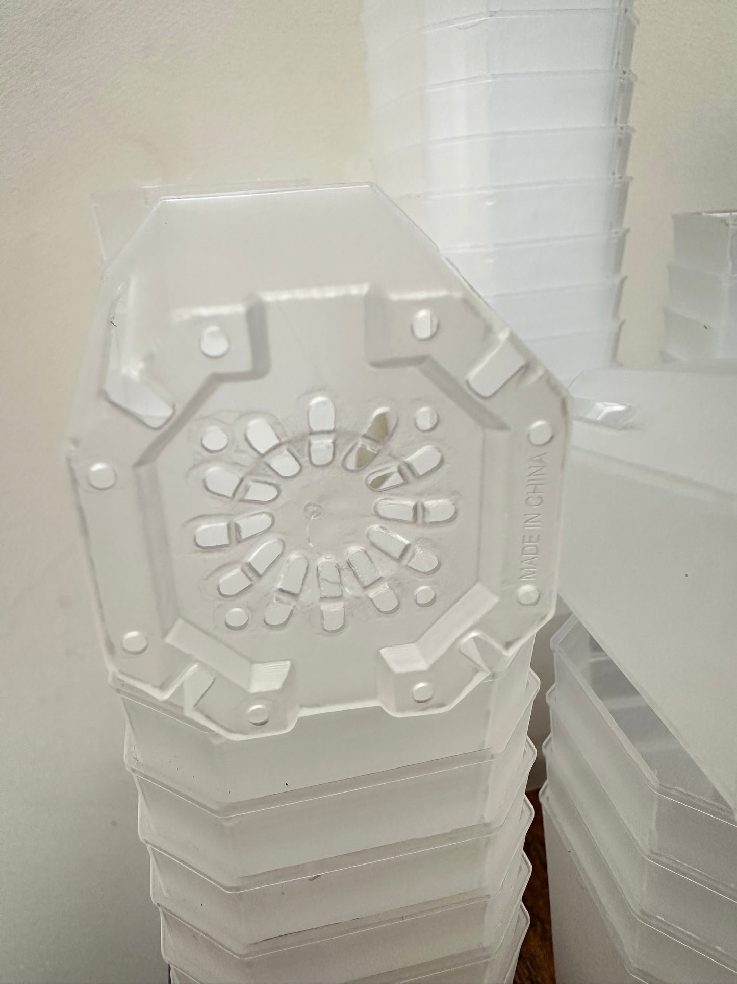 Transparent Pot 2”x 2.3” Tall