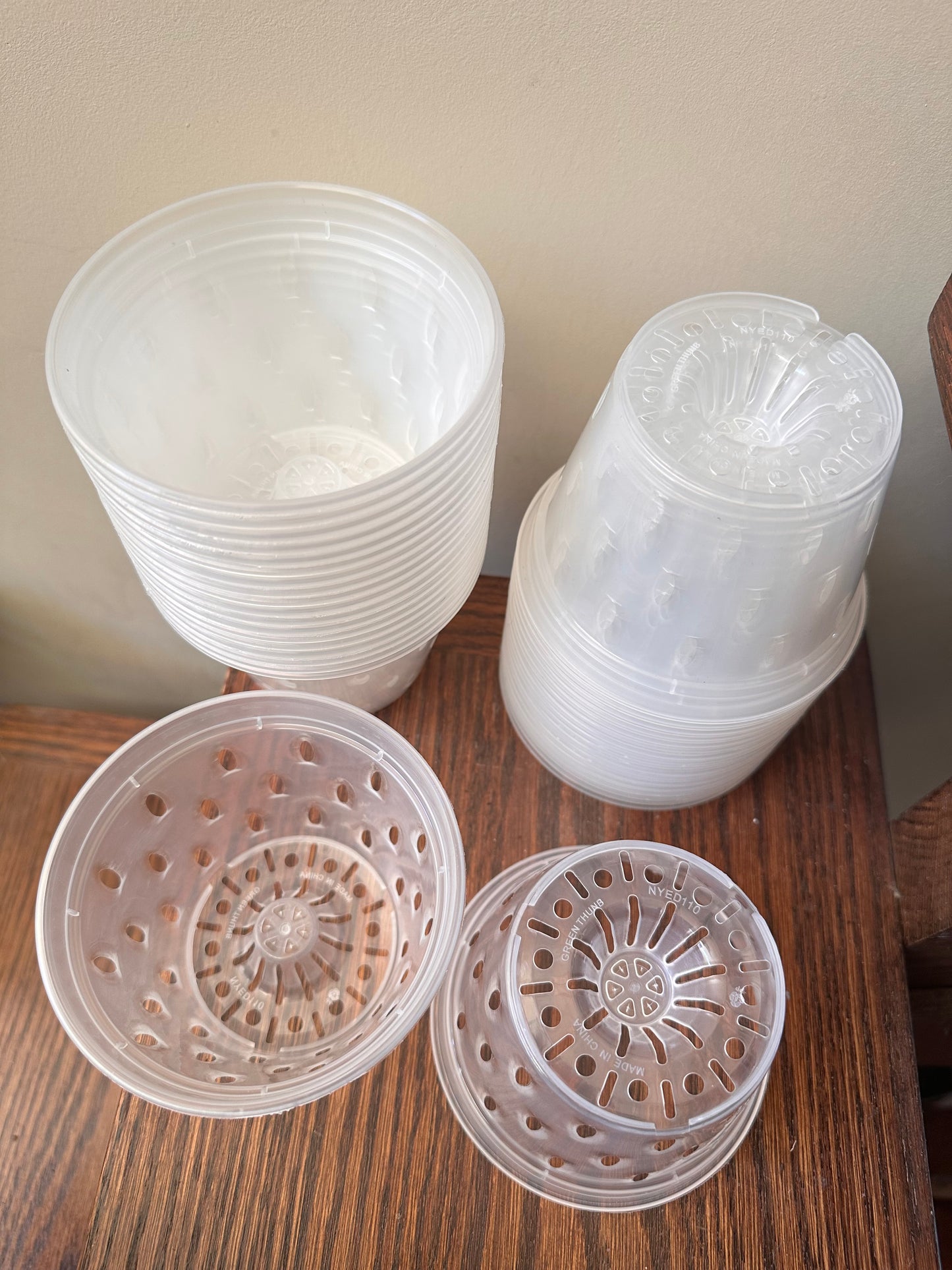 Transparent Pots - 4.5”