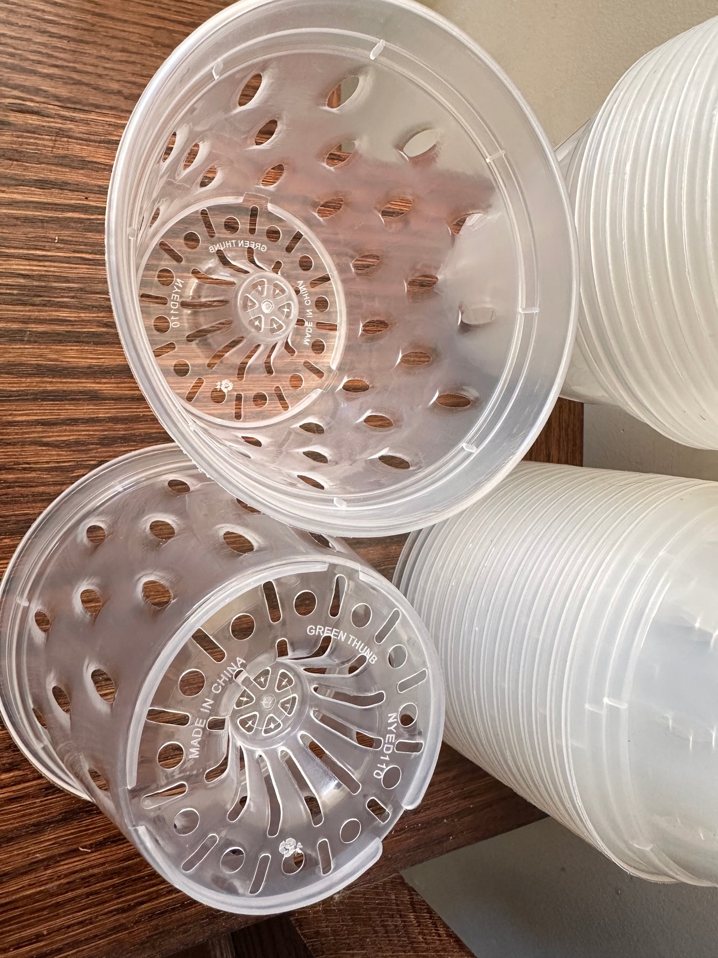 Transparent Pots - 4.5”